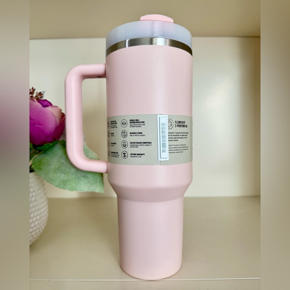 🎉LAST PIECE🎉Stanley 40 oz. Quencher H2.0‎ FlowState Tumbler Bloom - Picture 3 of 7